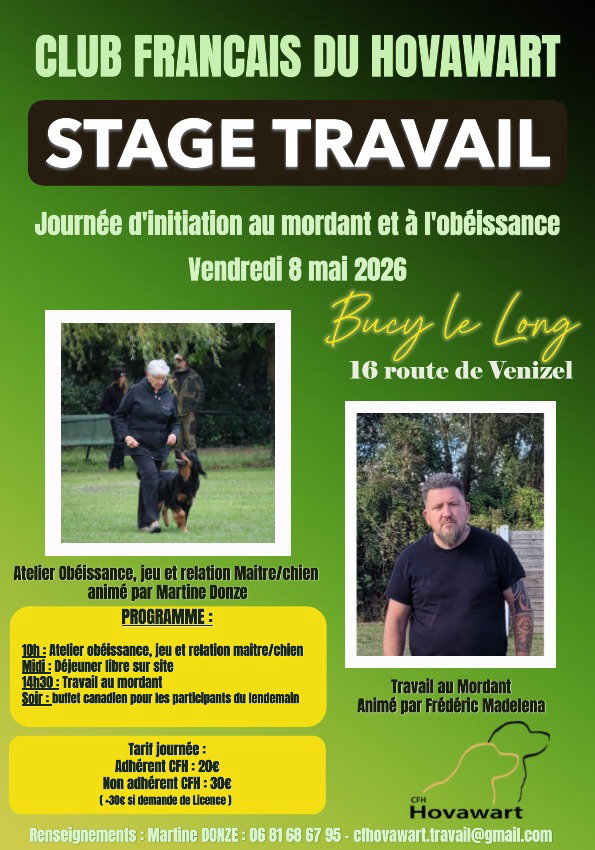 Un stage gagnant, on recommence !