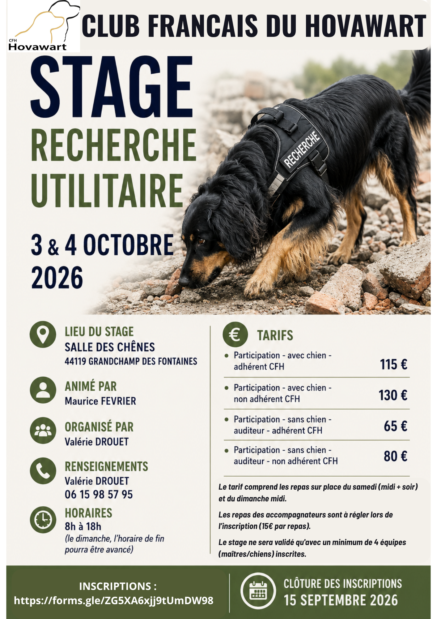 Stage de recherche utilitaire